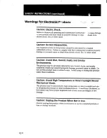 Preview for 10 page of Sony Glasstron PLM-S700 Operating Instructions Manual