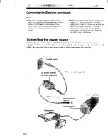 Preview for 20 page of Sony Glasstron PLM-S700 Operating Instructions Manual