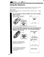 Preview for 30 page of Sony Glasstron PLM-S700 Operating Instructions Manual