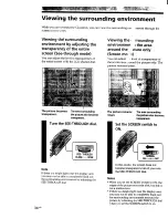 Preview for 34 page of Sony Glasstron PLM-S700 Operating Instructions Manual