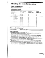 Preview for 35 page of Sony Glasstron PLM-S700 Operating Instructions Manual