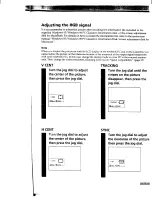 Preview for 39 page of Sony Glasstron PLM-S700 Operating Instructions Manual