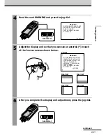 Предварительный просмотр 23 страницы Sony Glasstron PLM-S700E Operating Instructions Manual