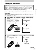 Предварительный просмотр 27 страницы Sony Glasstron PLM-S700E Operating Instructions Manual