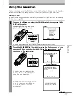 Предварительный просмотр 29 страницы Sony Glasstron PLM-S700E Operating Instructions Manual