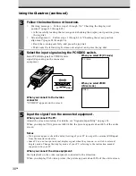 Предварительный просмотр 30 страницы Sony Glasstron PLM-S700E Operating Instructions Manual