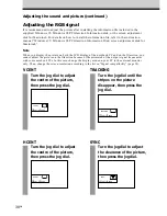 Предварительный просмотр 38 страницы Sony Glasstron PLM-S700E Operating Instructions Manual