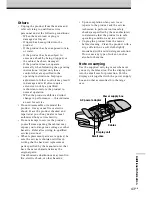 Предварительный просмотр 43 страницы Sony Glasstron PLM-S700E Operating Instructions Manual