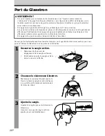 Предварительный просмотр 68 страницы Sony Glasstron PLM-S700E Operating Instructions Manual