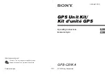 Sony GPS-CS1KA Operating Instructions Manual preview