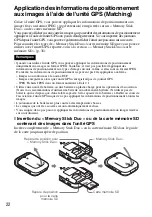 Предварительный просмотр 64 страницы Sony GPS-CS3KA - GPS Digital Imaging Operating Instructions Manual