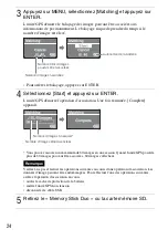 Предварительный просмотр 66 страницы Sony GPS-CS3KA - GPS Digital Imaging Operating Instructions Manual