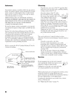 Предварительный просмотр 6 страницы Sony Grand WEGA KDF-E55A20 Operating Instructions Manual