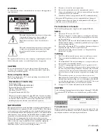 Preview for 3 page of Sony GRAND WEGA KDS-R60XBR2 Operating Instructions Manual