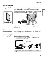 Preview for 11 page of Sony GRAND WEGA KDS-R60XBR2 Operating Instructions Manual