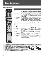 Preview for 28 page of Sony GRAND WEGA KDS-R60XBR2 Operating Instructions Manual