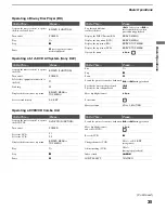 Preview for 35 page of Sony GRAND WEGA KDS-R60XBR2 Operating Instructions Manual