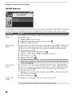 Preview for 46 page of Sony GRAND WEGA KDS-R60XBR2 Operating Instructions Manual