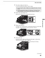 Preview for 67 page of Sony GRAND WEGA KDS-R60XBR2 Operating Instructions Manual