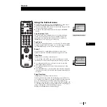 Preview for 25 page of Sony Grand Wega KF-50SX100HK Instruction Manual