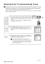 Preview for 9 page of Sony Grand Wega KF-50SX300K Operating Instructions Manual