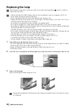 Preview for 27 page of Sony Grand Wega KF-50SX300K Operating Instructions Manual