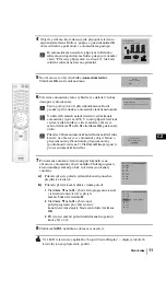 Preview for 74 page of Sony Grand Wega KF-50SX300K Operating Instructions Manual