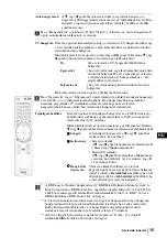 Preview for 110 page of Sony Grand Wega KF-50SX300K Operating Instructions Manual