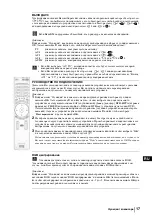 Preview for 175 page of Sony Grand Wega KF-50SX300K Operating Instructions Manual