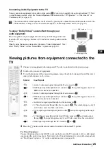 Preview for 25 page of Sony GRAND WEGA KF-50SX300U Operating Instructions Manual