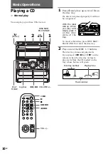 Preview for 10 page of Sony GRX30J Operating Instructions Manual