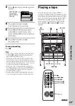Preview for 15 page of Sony GRX30J Operating Instructions Manual