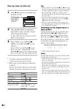 Preview for 16 page of Sony GRX30J Operating Instructions Manual