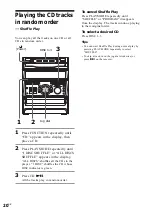 Предварительный просмотр 20 страницы Sony GRX30J Operating Instructions Manual