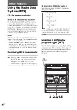 Preview for 30 page of Sony GRX30J Operating Instructions Manual