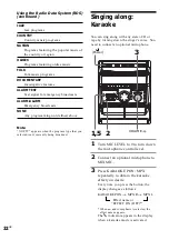 Предварительный просмотр 32 страницы Sony GRX30J Operating Instructions Manual