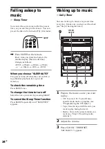 Предварительный просмотр 34 страницы Sony GRX30J Operating Instructions Manual