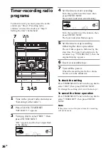 Предварительный просмотр 36 страницы Sony GRX30J Operating Instructions Manual