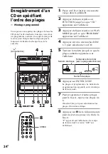 Предварительный просмотр 70 страницы Sony GRX30J Operating Instructions Manual