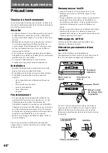 Preview for 86 page of Sony GRX30J Operating Instructions Manual