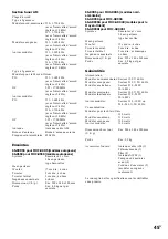 Preview for 91 page of Sony GRX30J Operating Instructions Manual