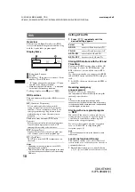 Предварительный просмотр 10 страницы Sony GT620U - CDX Radio / CD Operating Instructions Manual