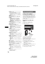 Предварительный просмотр 14 страницы Sony GT620U - CDX Radio / CD Operating Instructions Manual