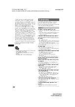 Предварительный просмотр 20 страницы Sony GT620U - CDX Radio / CD Operating Instructions Manual