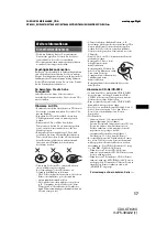 Предварительный просмотр 39 страницы Sony GT620U - CDX Radio / CD Operating Instructions Manual