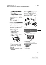 Предварительный просмотр 51 страницы Sony GT620U - CDX Radio / CD Operating Instructions Manual