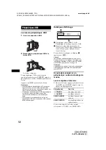 Предварительный просмотр 58 страницы Sony GT620U - CDX Radio / CD Operating Instructions Manual