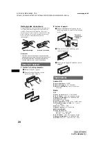 Предварительный просмотр 66 страницы Sony GT620U - CDX Radio / CD Operating Instructions Manual