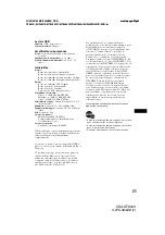 Предварительный просмотр 67 страницы Sony GT620U - CDX Radio / CD Operating Instructions Manual