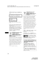 Предварительный просмотр 72 страницы Sony GT620U - CDX Radio / CD Operating Instructions Manual